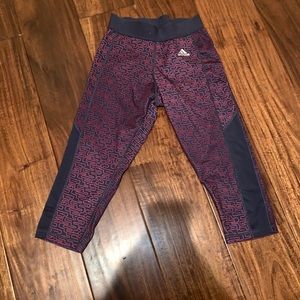 Adidas workout pants/capri